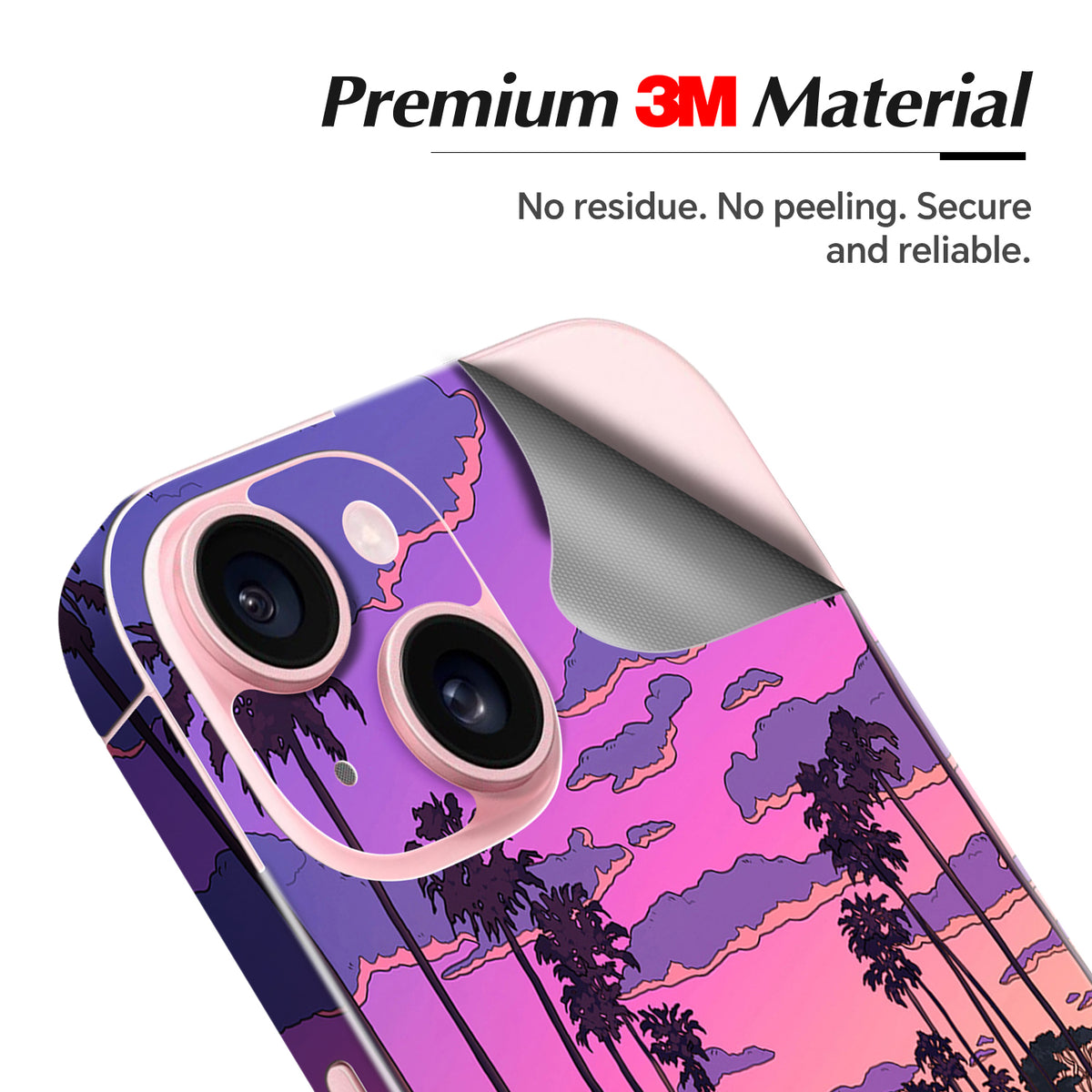 Phone Skin for iPhone 15 Pink — product view 2