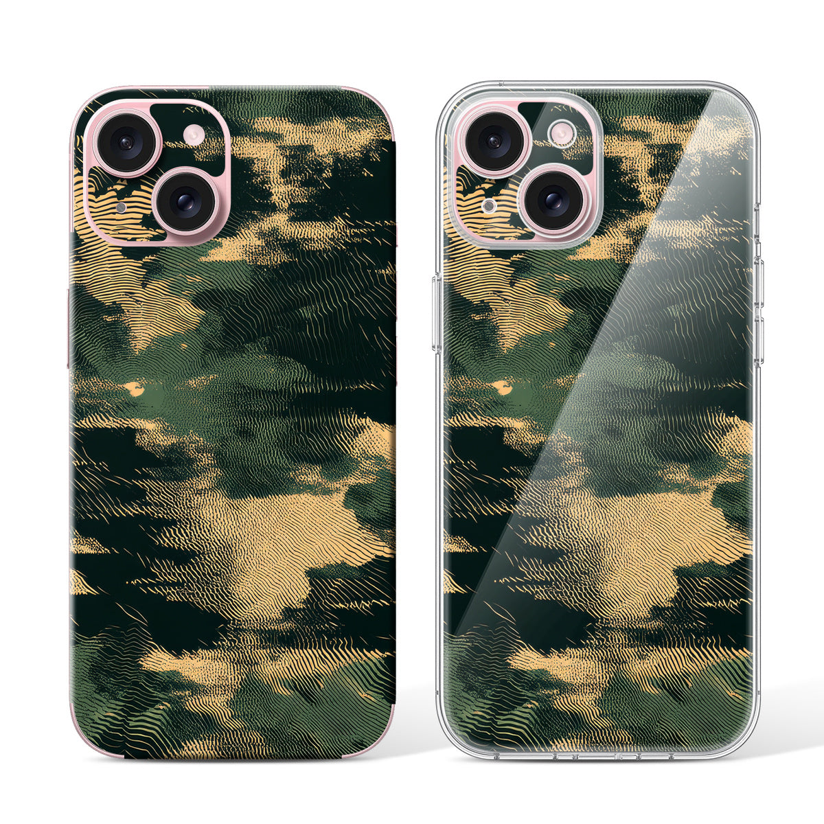 
Phone Skin for iPhone 15 Pink — Design 02