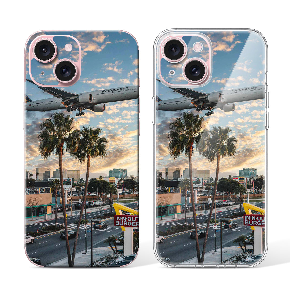 
Phone Skin for iPhone 15 Pink — Design 10