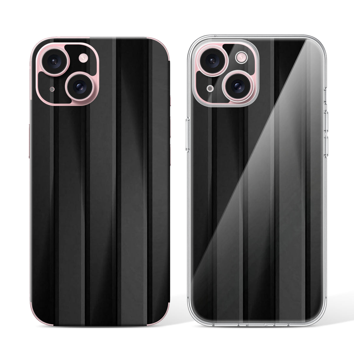 
Phone Skin for iPhone 15 Pink — Design 105