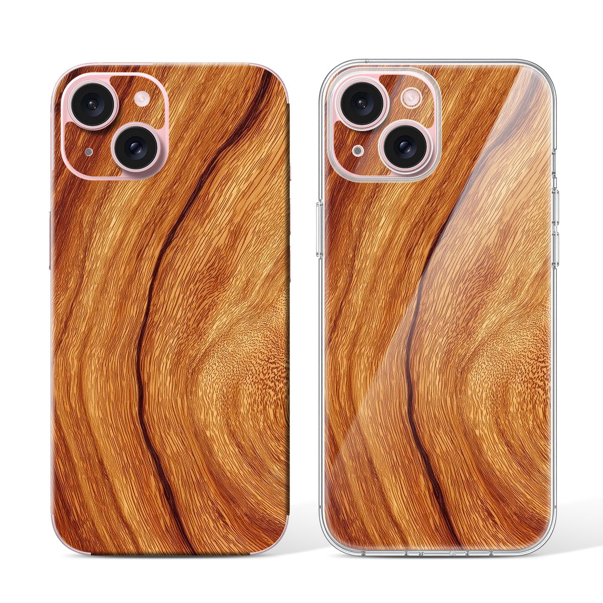
Phone Skin for iPhone 15 Pink — Design 112