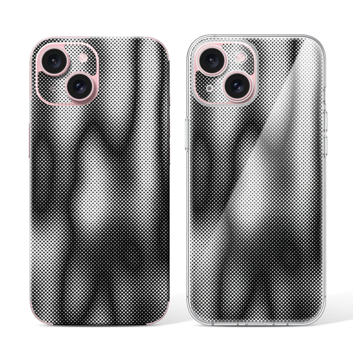 
Phone Skin for iPhone 15 Pink — Design 115