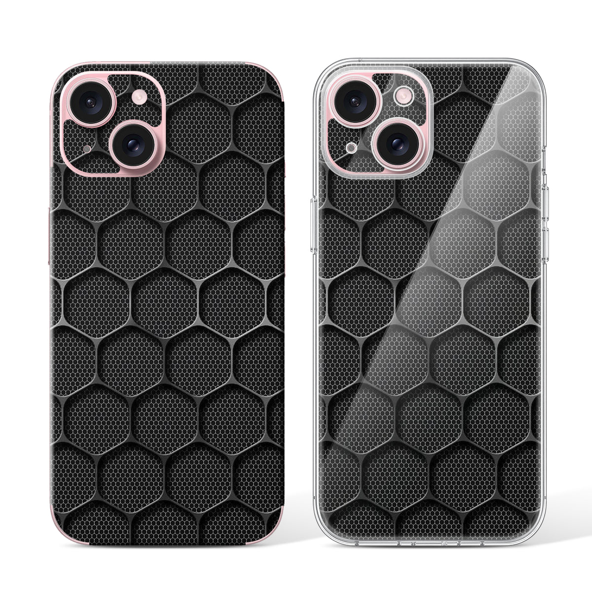 
Phone Skin for iPhone 15 Pink — Design 119