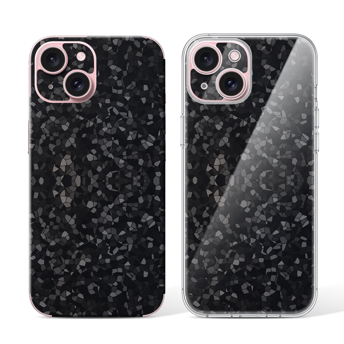 
Phone Skin for iPhone 15 Pink — Design 124