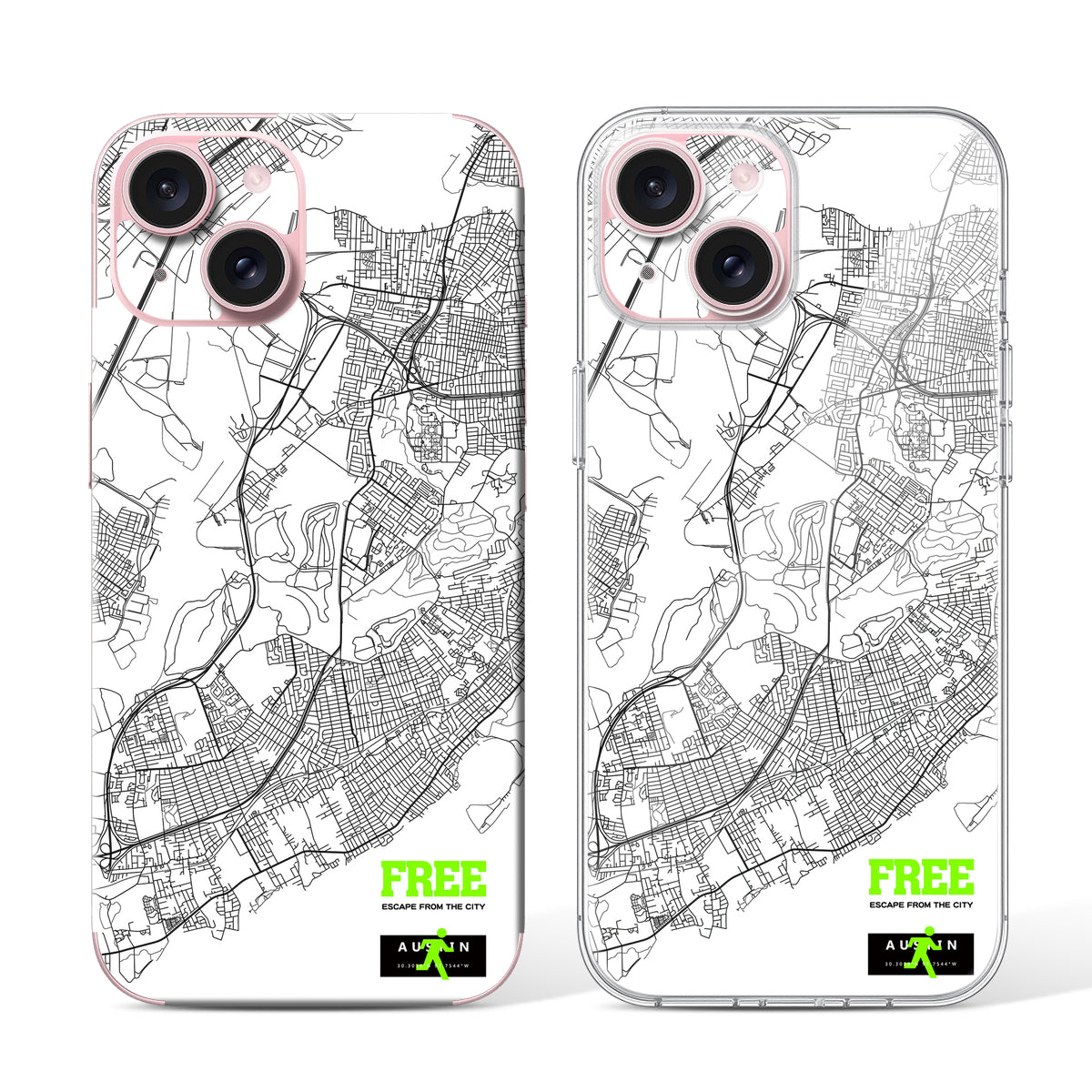 
Phone Skin for iPhone 15 Pink — Design 18