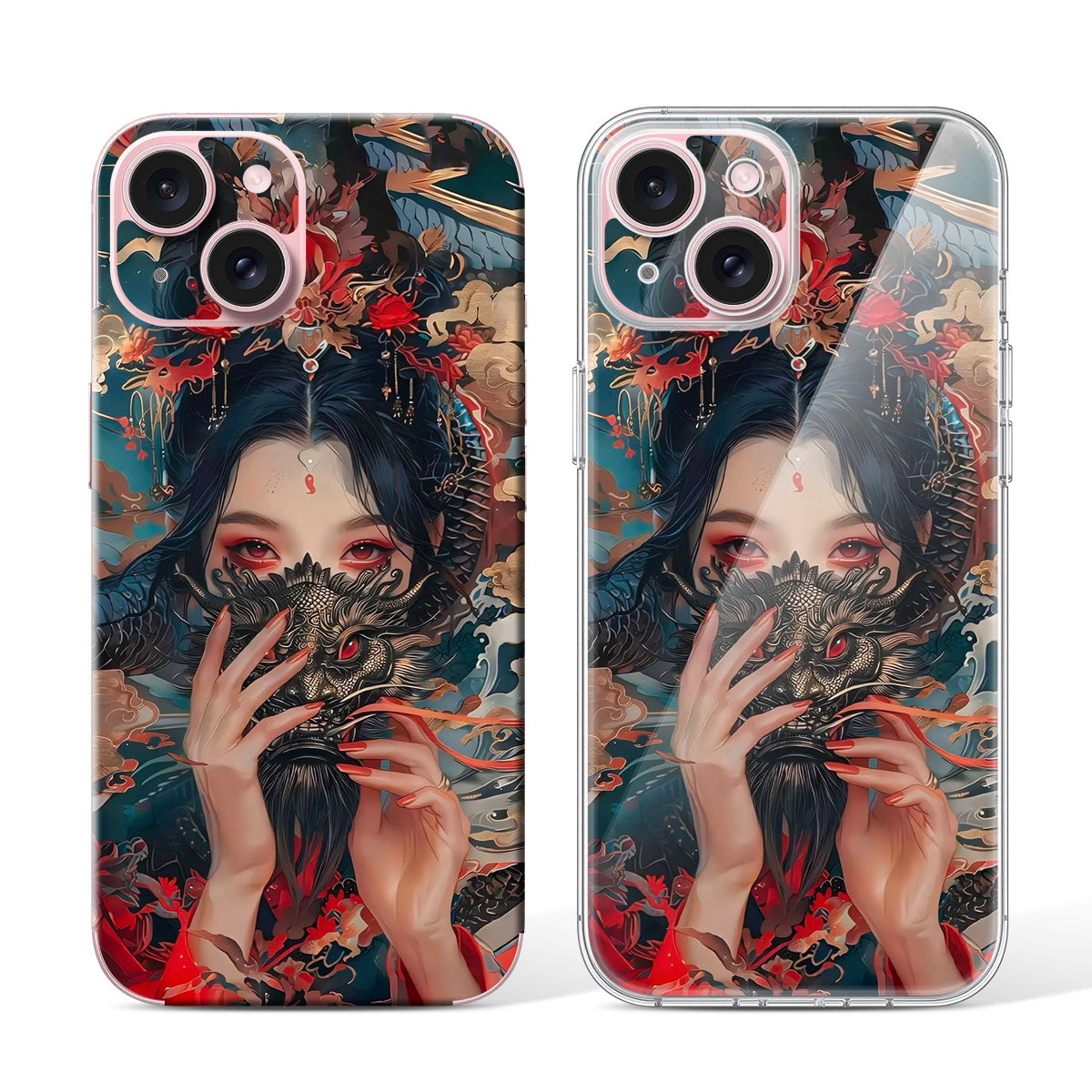 
Phone Skin for iPhone 15 Pink — Design 24