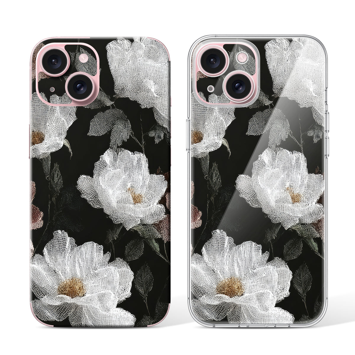 
Phone Skin for iPhone 15 Pink — Design 26