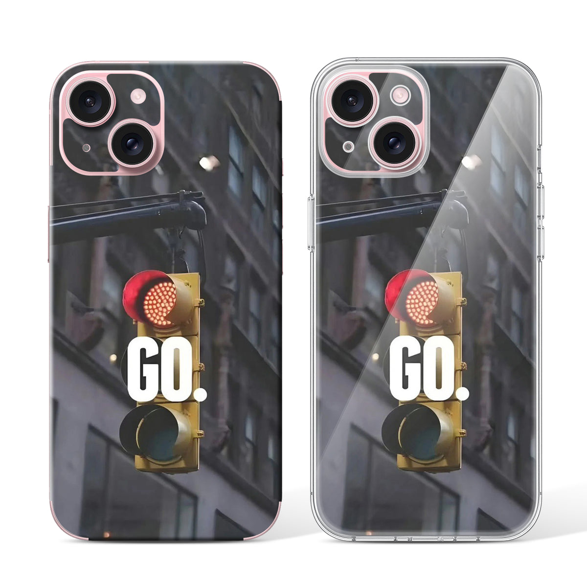 
Phone Skin for iPhone 15 Pink — Design 28