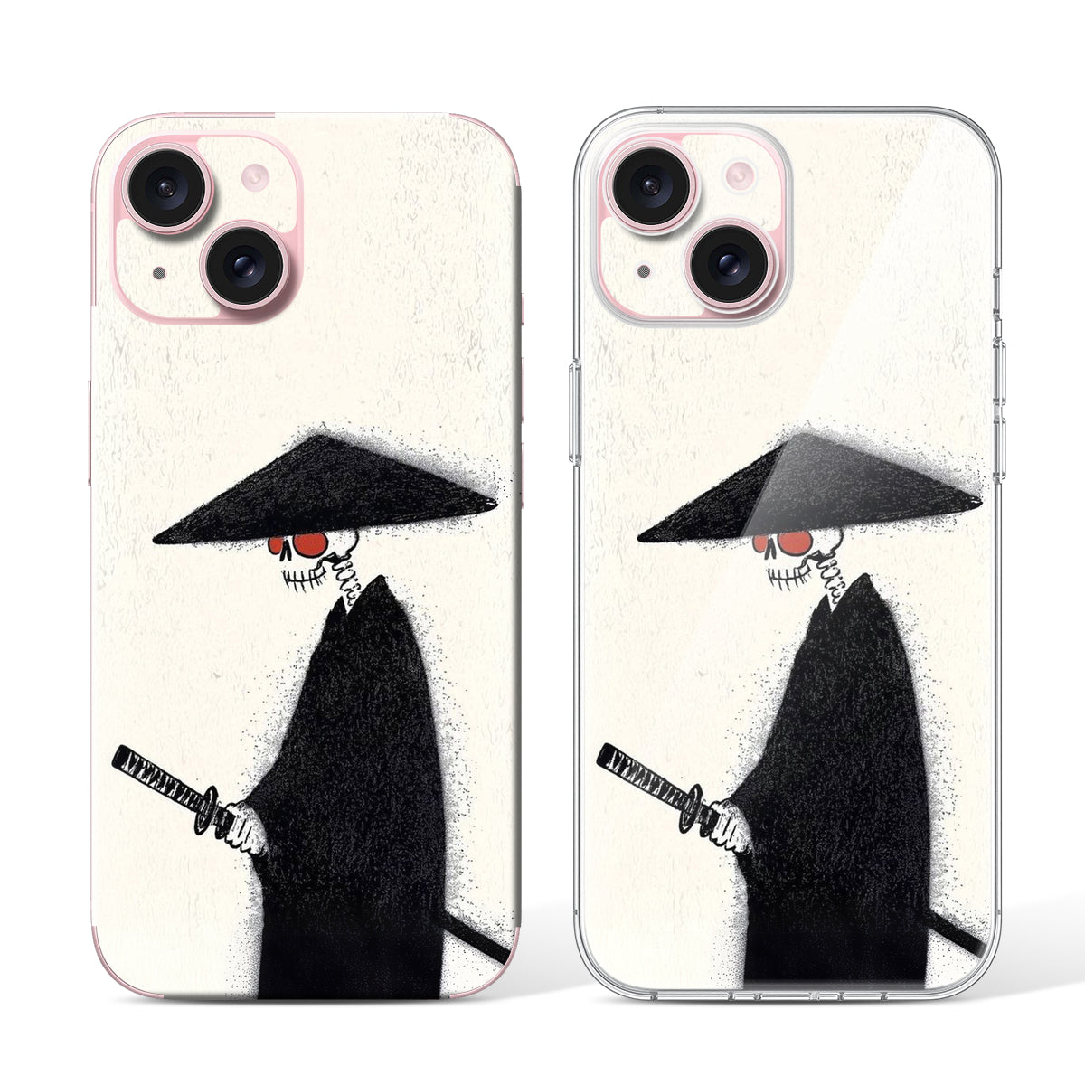 
Phone Skin for iPhone 15 Pink — Design 46
