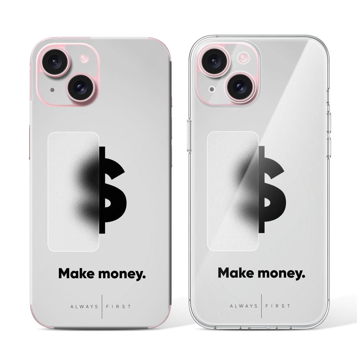 
Phone Skin for iPhone 15 Pink — Design 51
