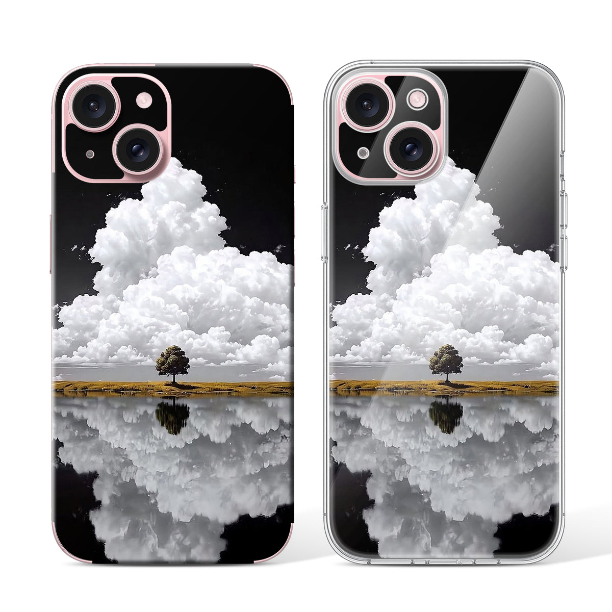 
Phone Skin for iPhone 15 Pink — Design 55