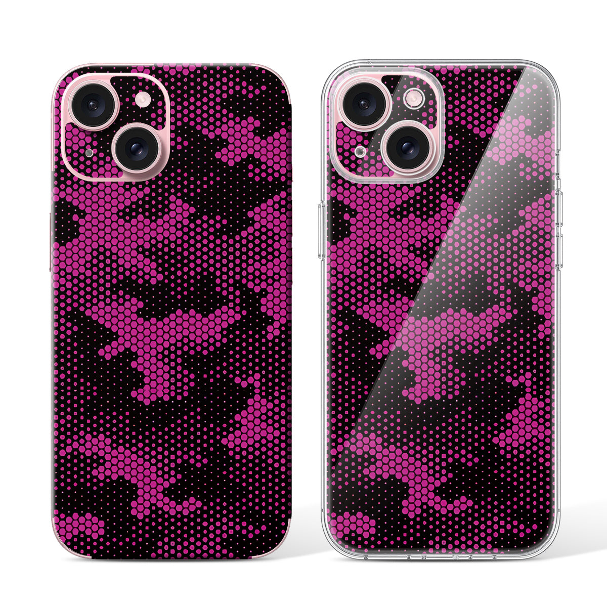 
Phone Skin for iPhone 15 Pink — Design 92