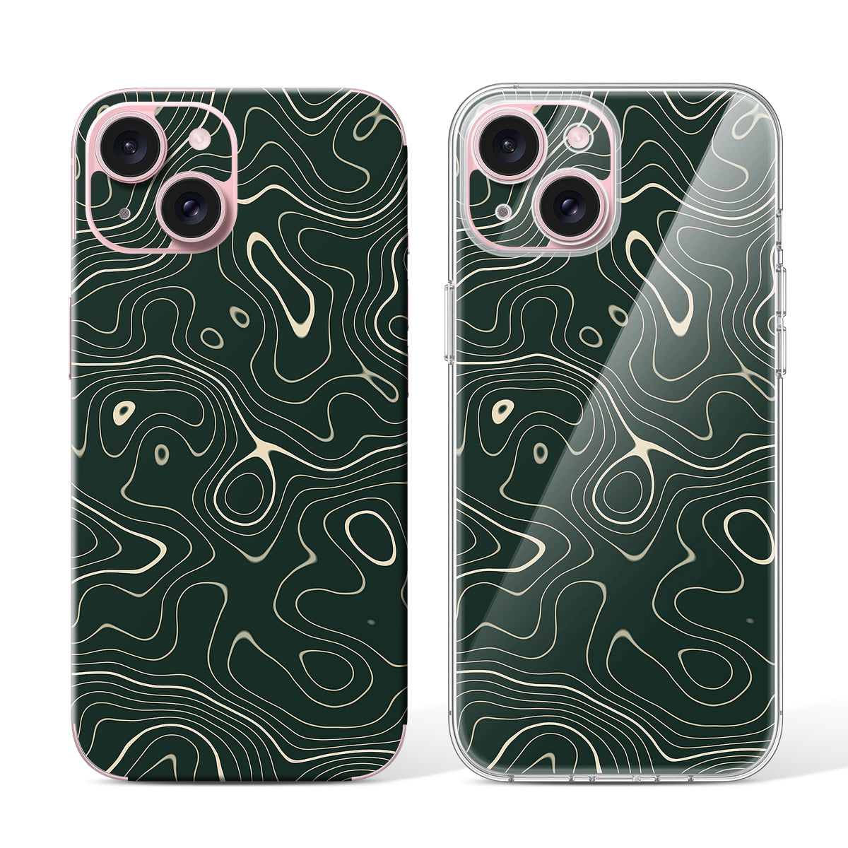 
Phone Skin for iPhone 15 Pink — Design 98