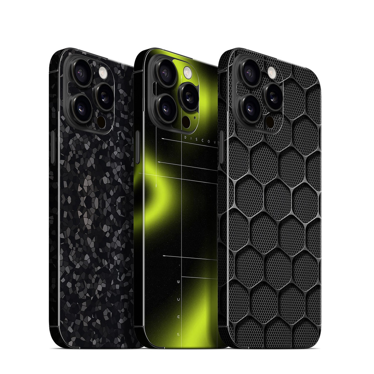 Phone Skin for iPhone 15 Pro Black Titanium — product view 1