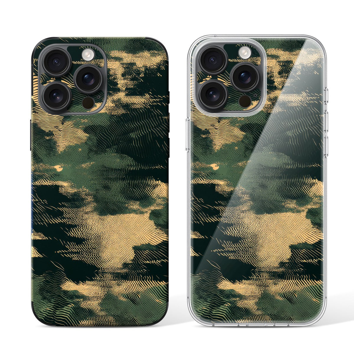 
Phone Skin for iPhone 15 Pro Black Titanium — Design 02