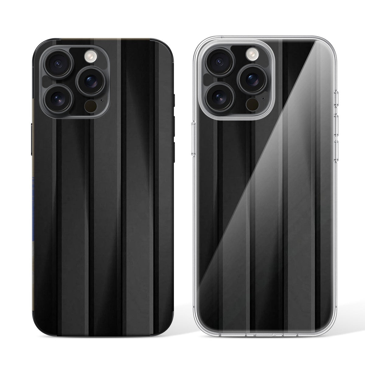 
Phone Skin for iPhone 15 Pro Black Titanium — Design 105