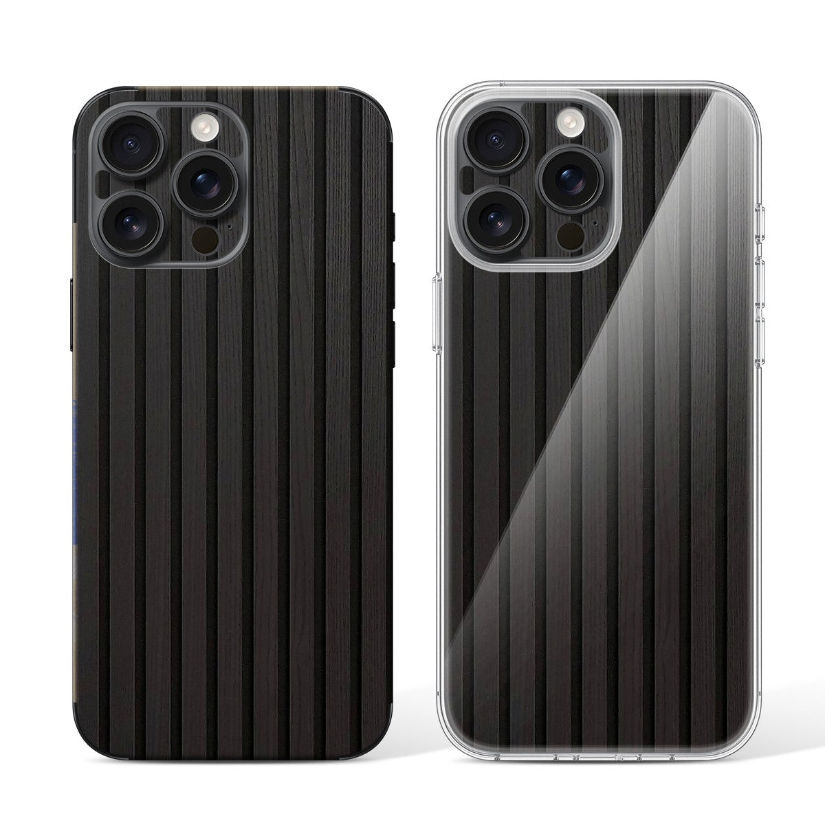 
Phone Skin for iPhone 15 Pro Black Titanium — Design 123