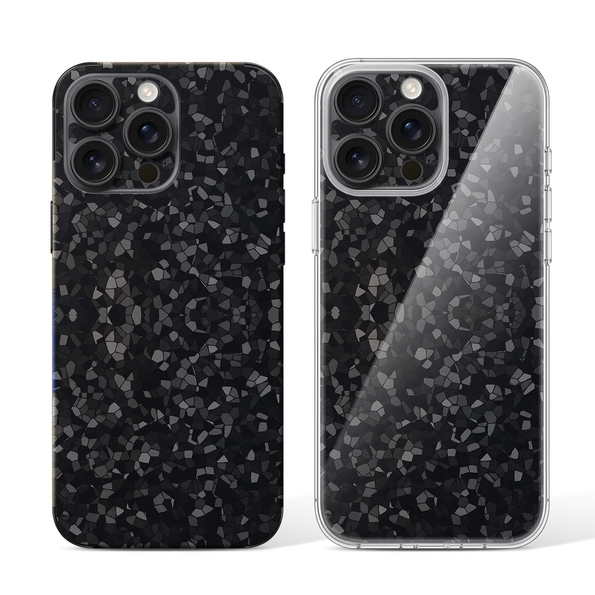 
Phone Skin for iPhone 15 Pro Black Titanium — Design 124