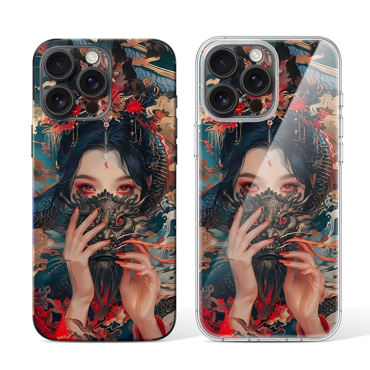 
Phone Skin for iPhone 15 Pro Black Titanium — Design 24