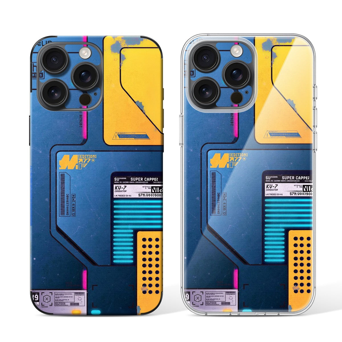 
Phone Skin for iPhone 15 Pro Black Titanium — Design 38