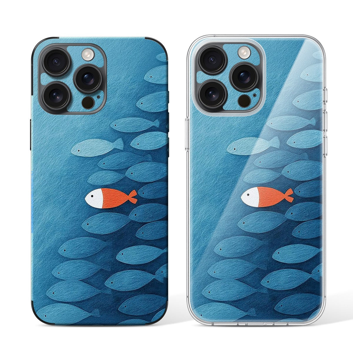 
Phone Skin for iPhone 15 Pro Black Titanium — Design 40