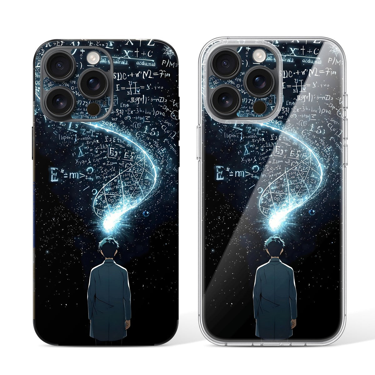 
Phone Skin for iPhone 15 Pro Black Titanium — Design 54