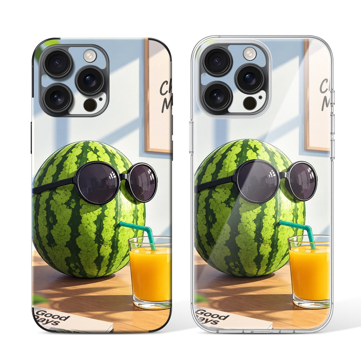 
Phone Skin for iPhone 15 Pro Black Titanium — Design 63