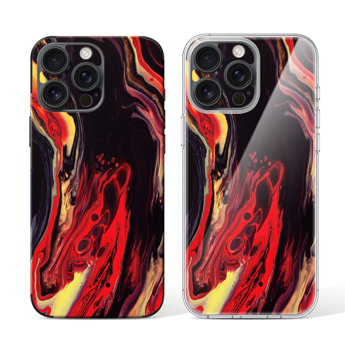 
Phone Skin for iPhone 15 Pro Black Titanium — Design 85