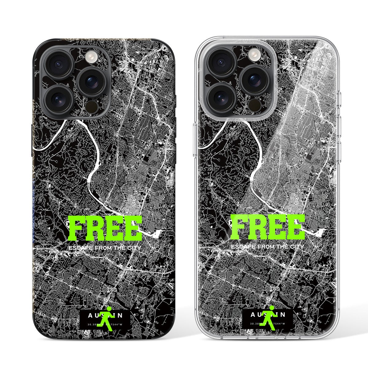 
Phone Skin for iPhone 15 Pro Black Titanium — Design 90