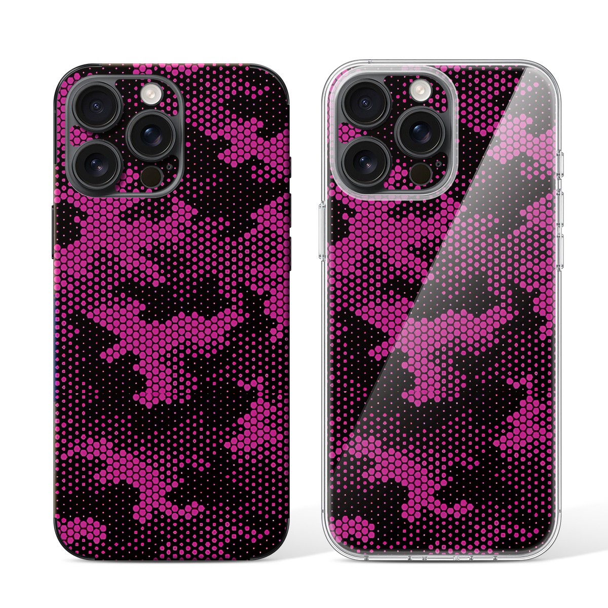 
Phone Skin for iPhone 15 Pro Black Titanium — Design 92