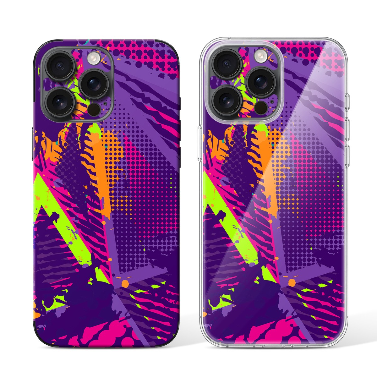 
Phone Skin for iPhone 15 Pro Black Titanium — Design 97
