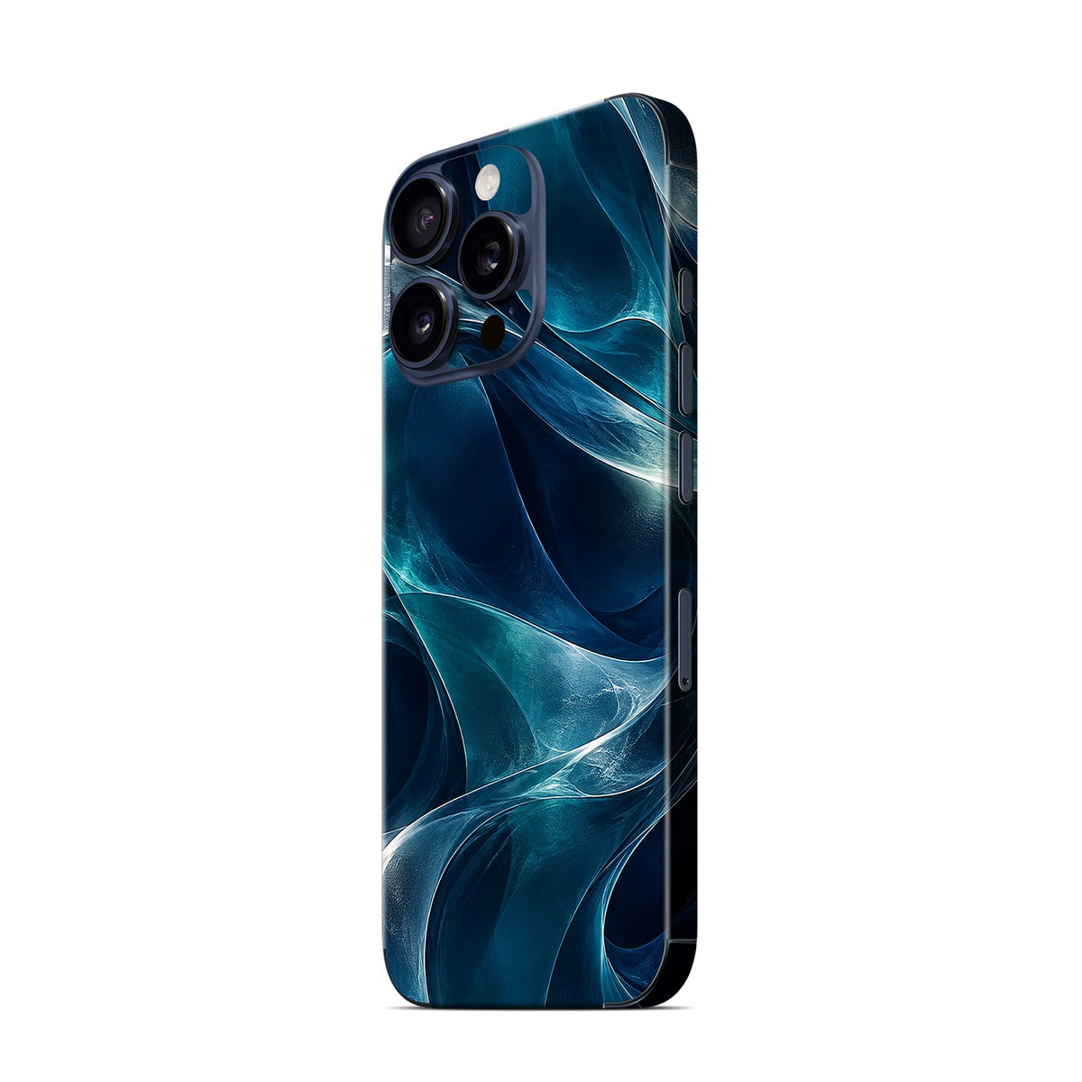 Phone Skin for iPhone 15 Pro Blue Titanium — product view 4