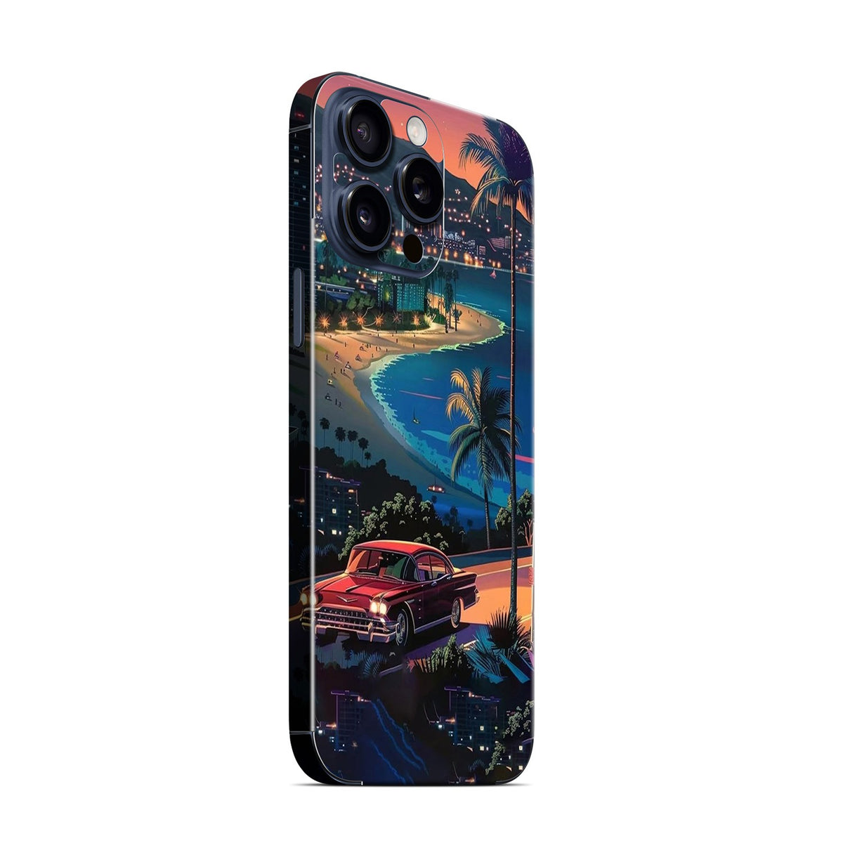 Phone Skin for iPhone 15 Pro Blue Titanium — product view 5