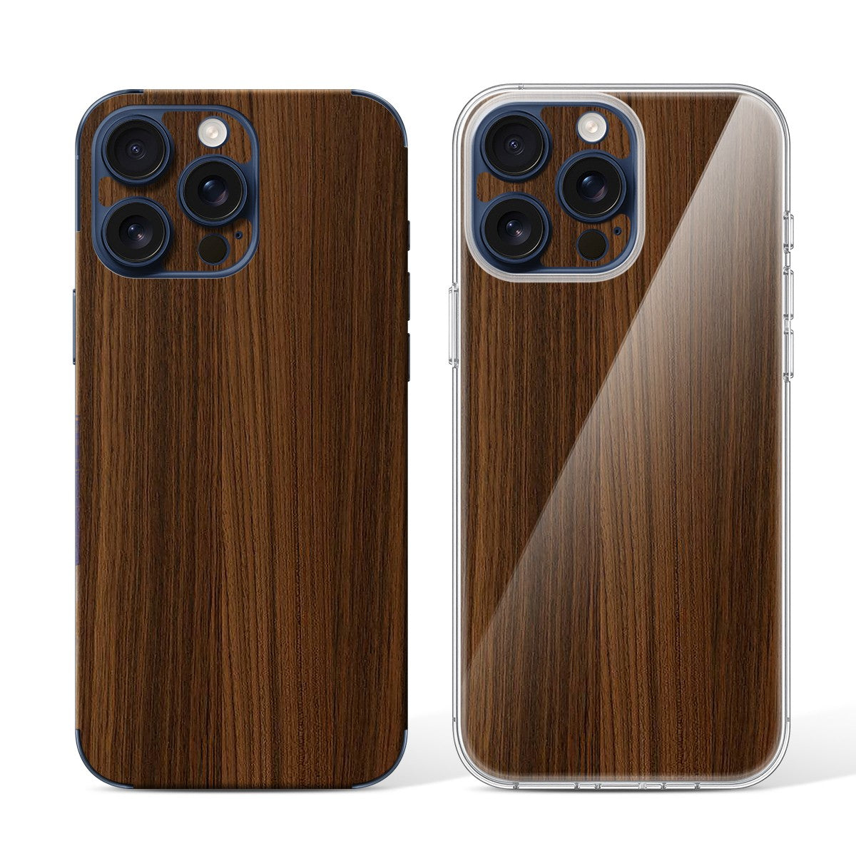 
Phone Skin for iPhone 15 Pro Blue Titanium — Design 110