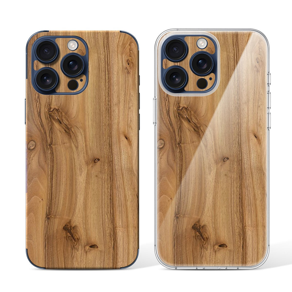 
Phone Skin for iPhone 15 Pro Blue Titanium — Design 111