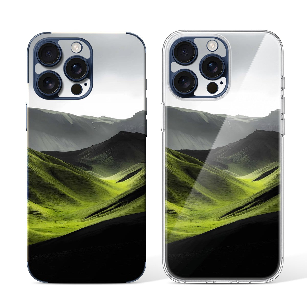 
Phone Skin for iPhone 15 Pro Blue Titanium — Design 23