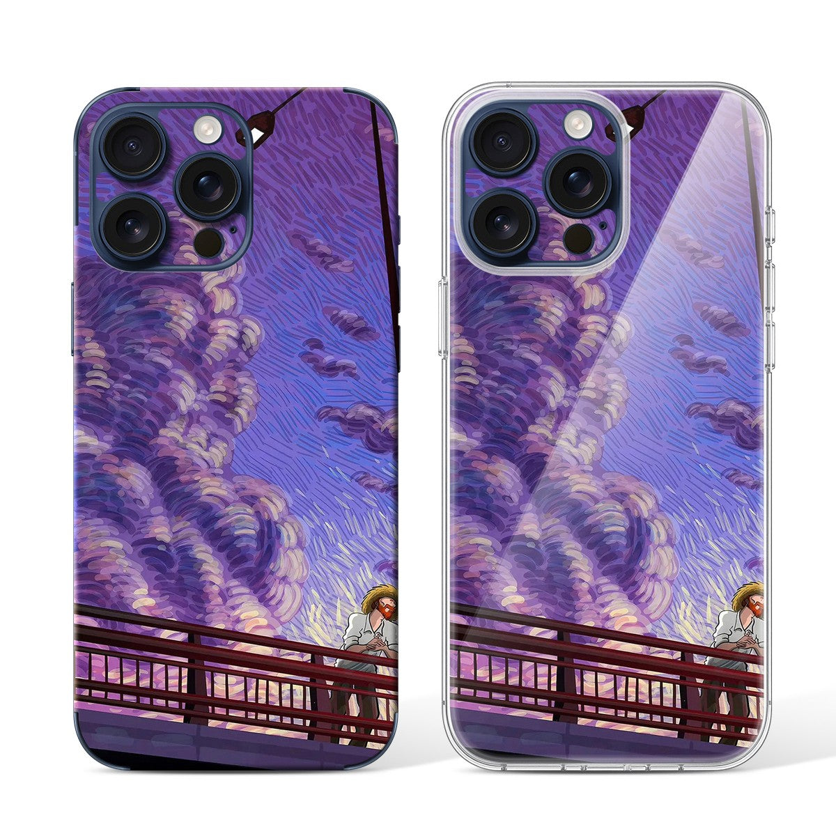 
Phone Skin for iPhone 15 Pro Blue Titanium — Design 69