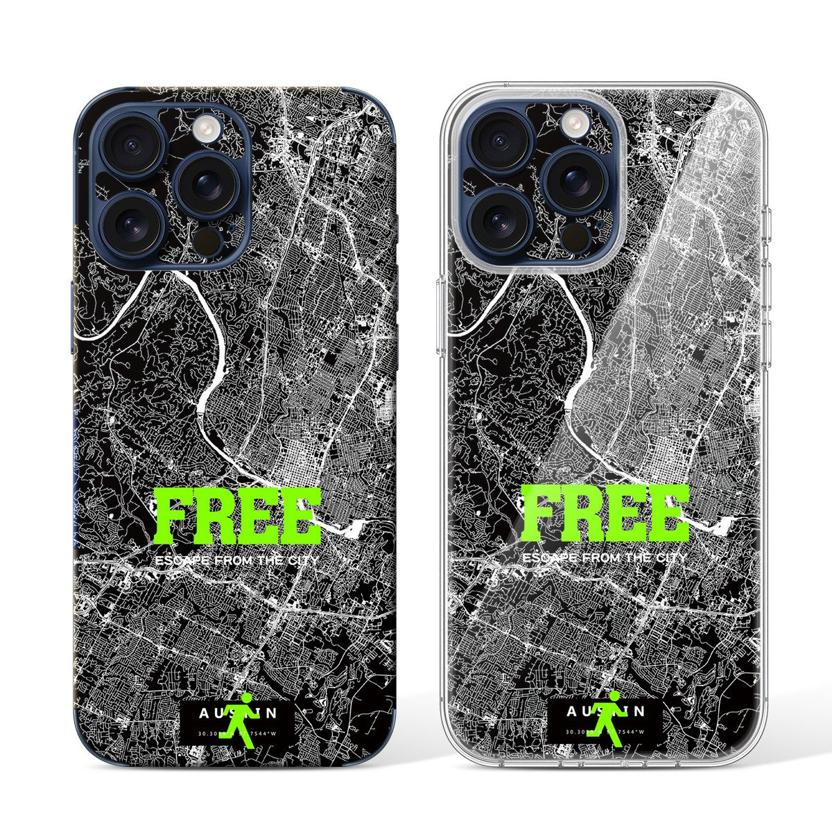 
Phone Skin for iPhone 15 Pro Blue Titanium — Design 90