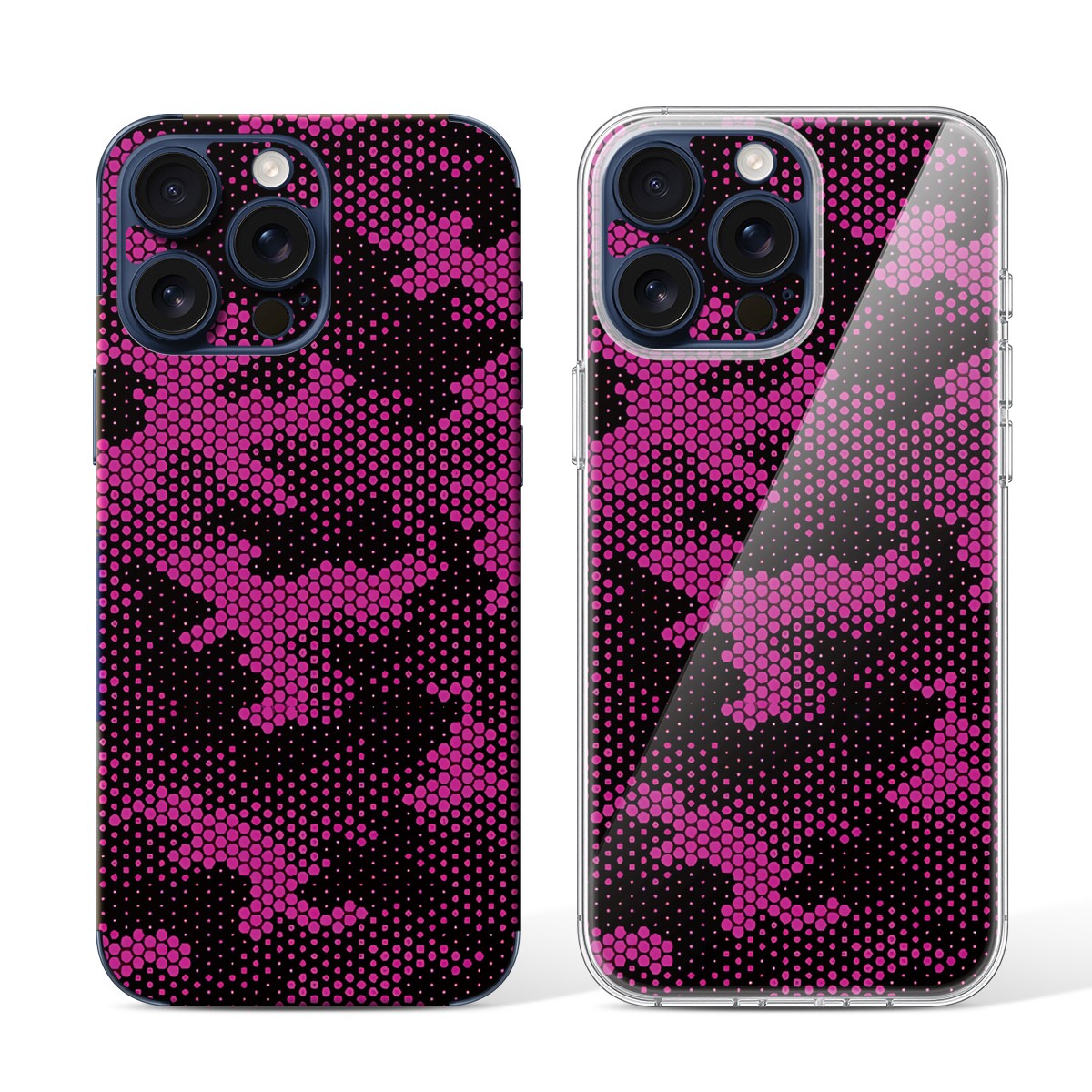 
Phone Skin for iPhone 15 Pro Blue Titanium — Design 92