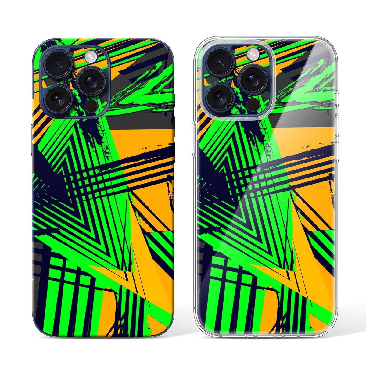 
Phone Skin for iPhone 15 Pro Blue Titanium — Design 95