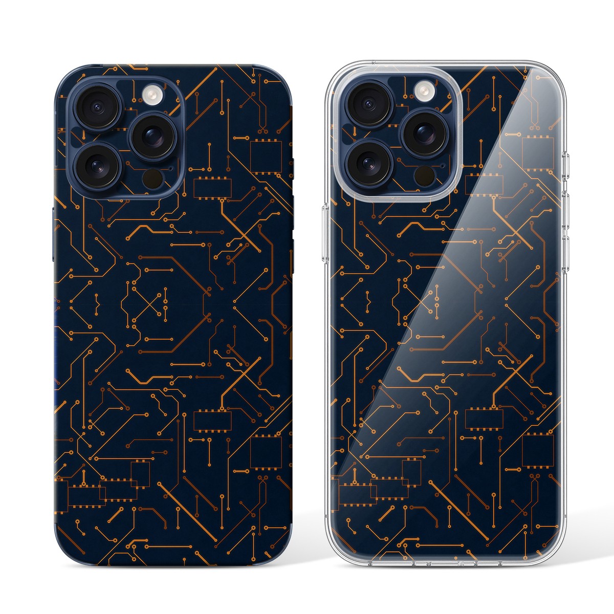 
Phone Skin for iPhone 15 Pro Blue Titanium — Design 99