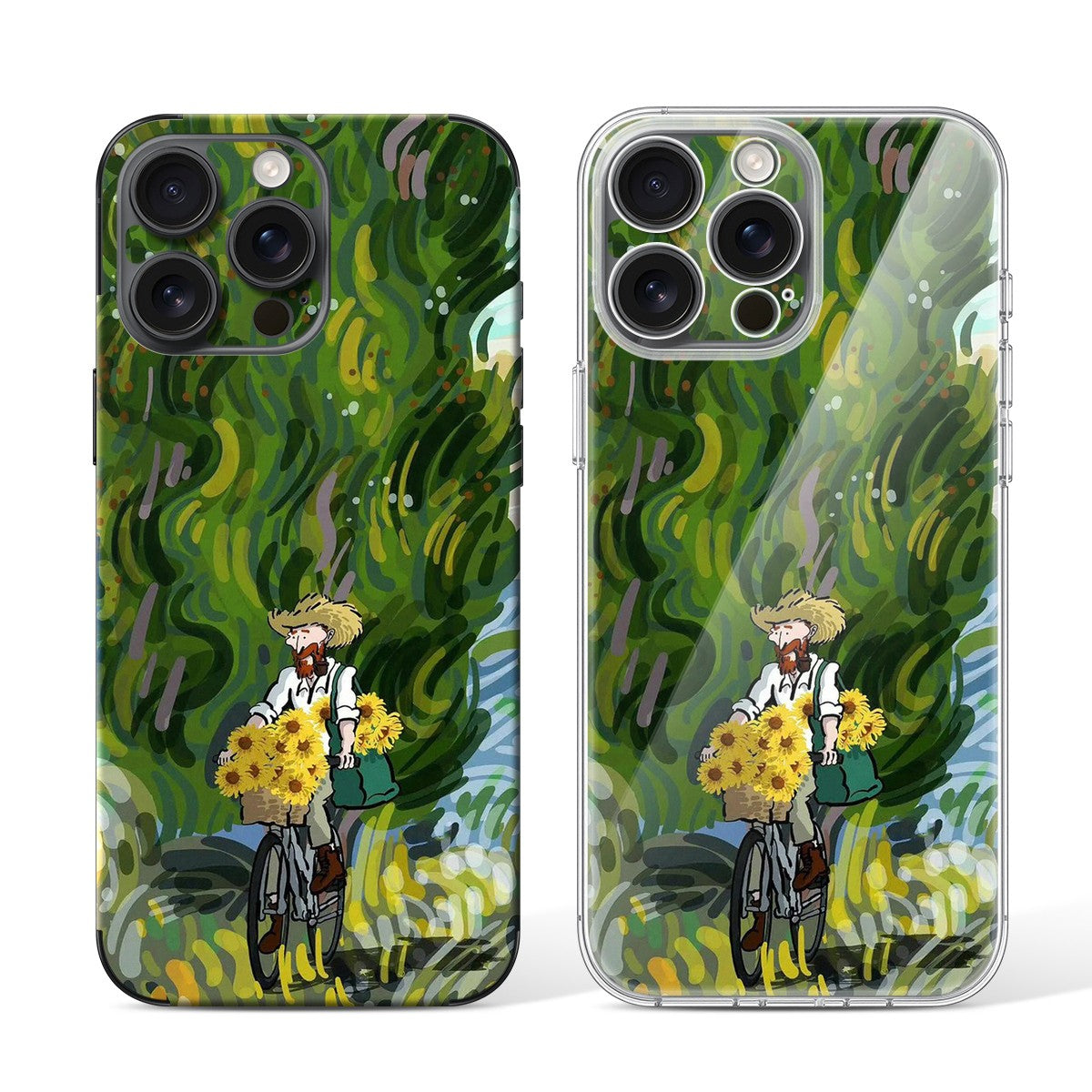 
Phone Skin for iPhone 15 Pro Max Black Titanium — Design 04