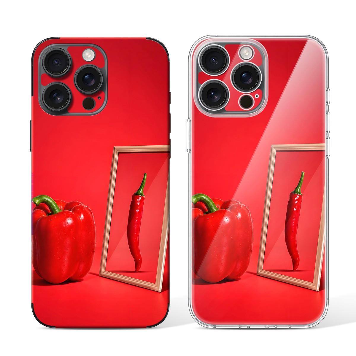 
Phone Skin for iPhone 15 Pro Max Black Titanium — Design 08