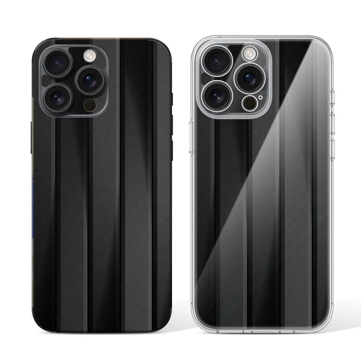 
Phone Skin for iPhone 15 Pro Max Black Titanium — Design 105
