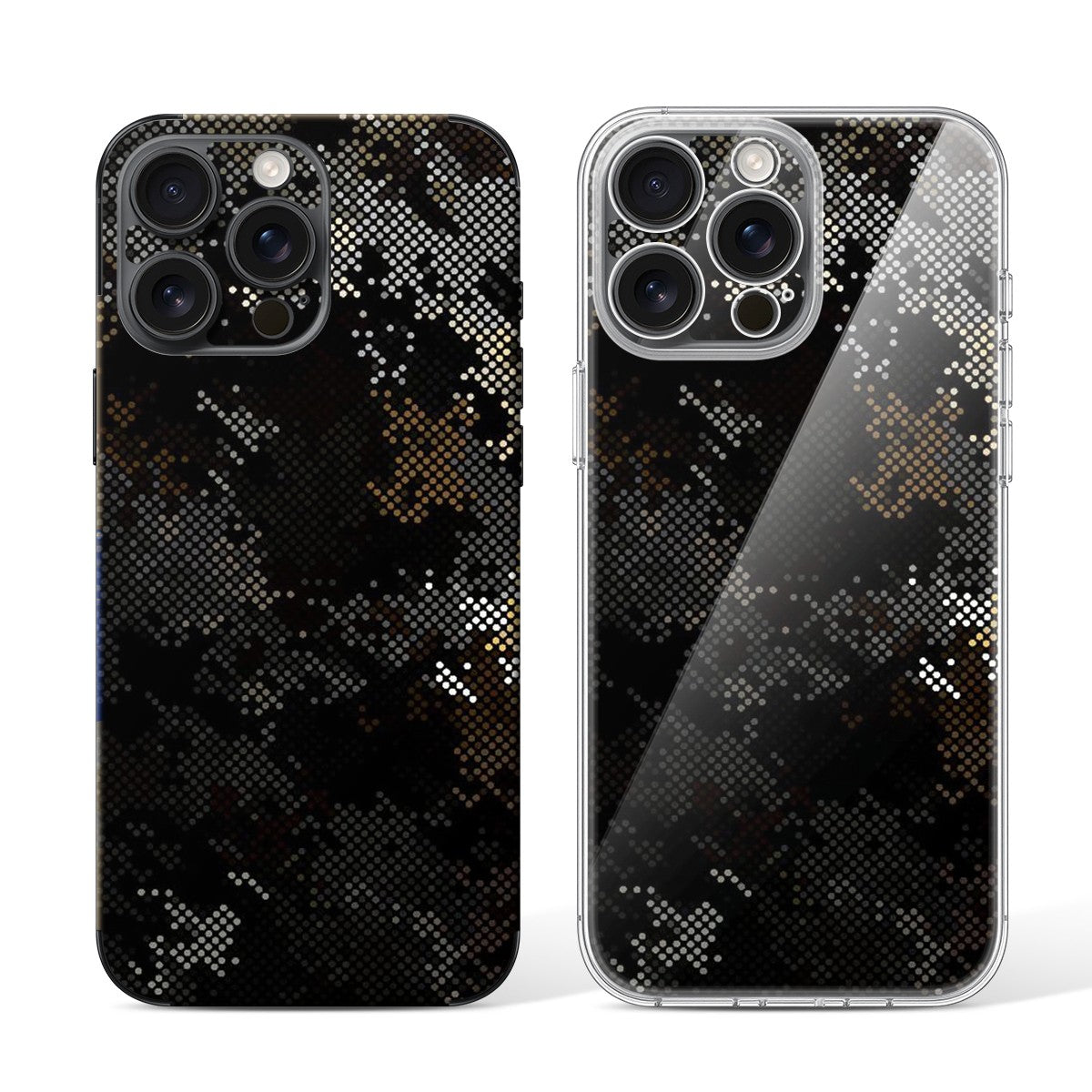 
Phone Skin for iPhone 15 Pro Max Black Titanium — Design 116