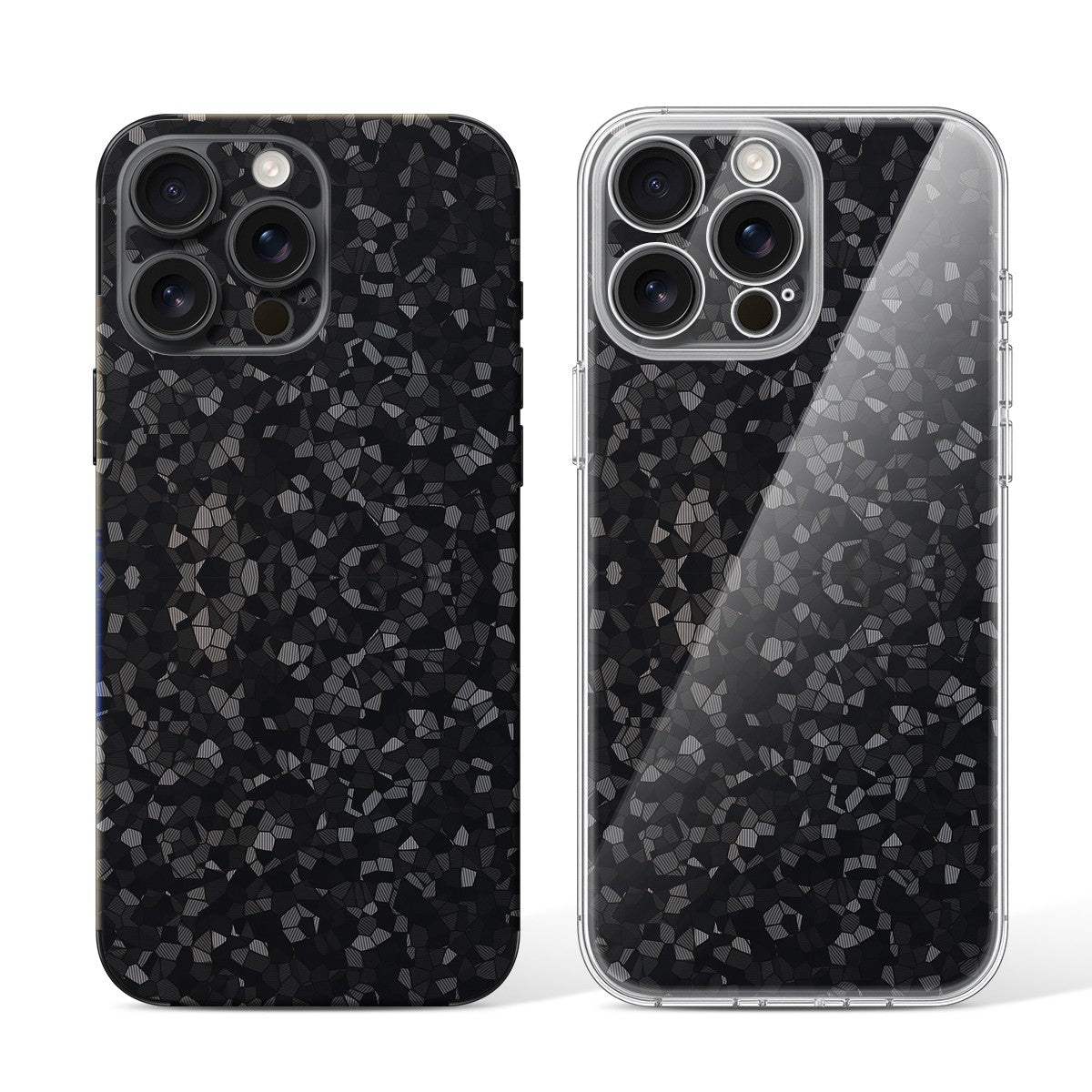 
Phone Skin for iPhone 15 Pro Max Black Titanium — Design 124