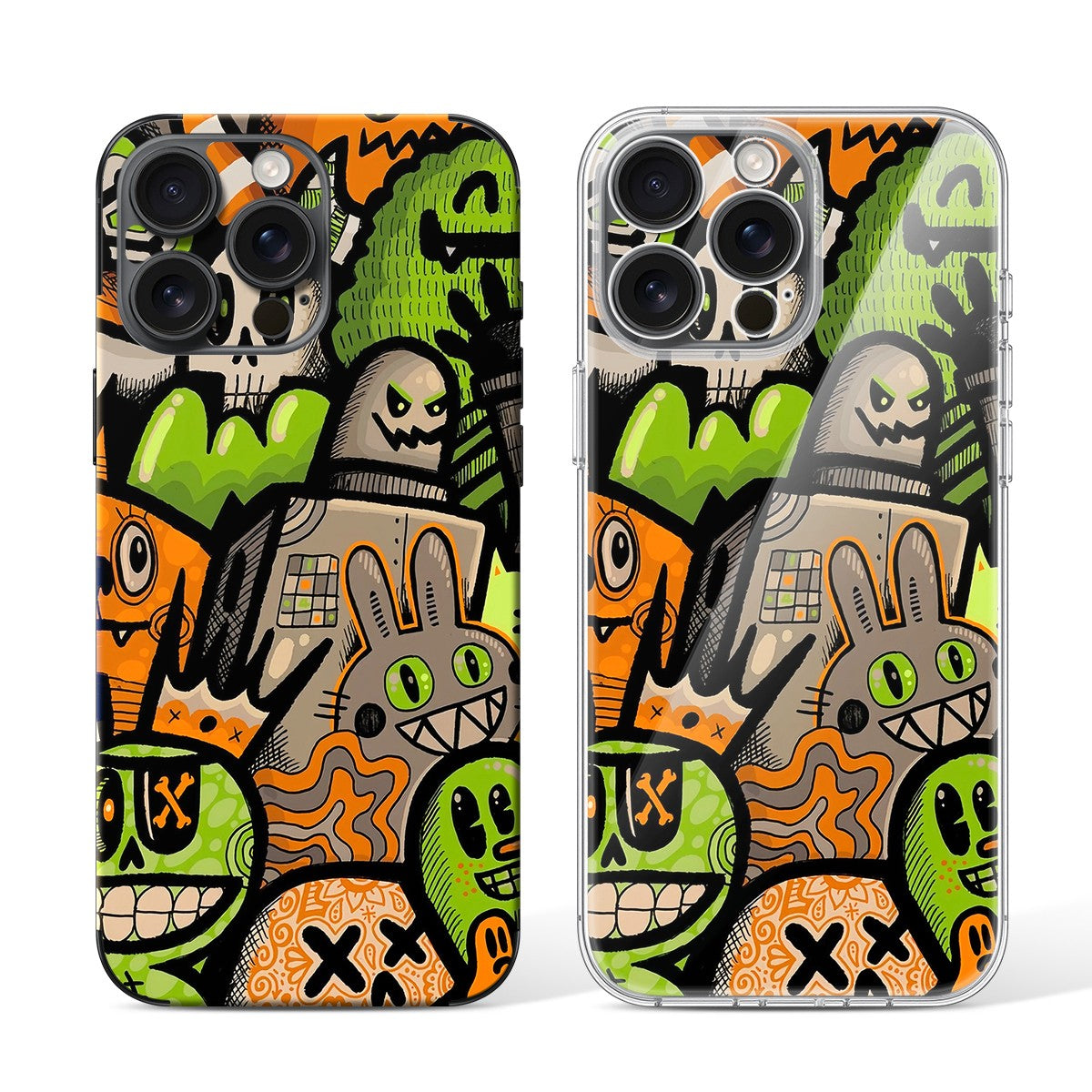 
Phone Skin for iPhone 15 Pro Max Black Titanium — Design 14