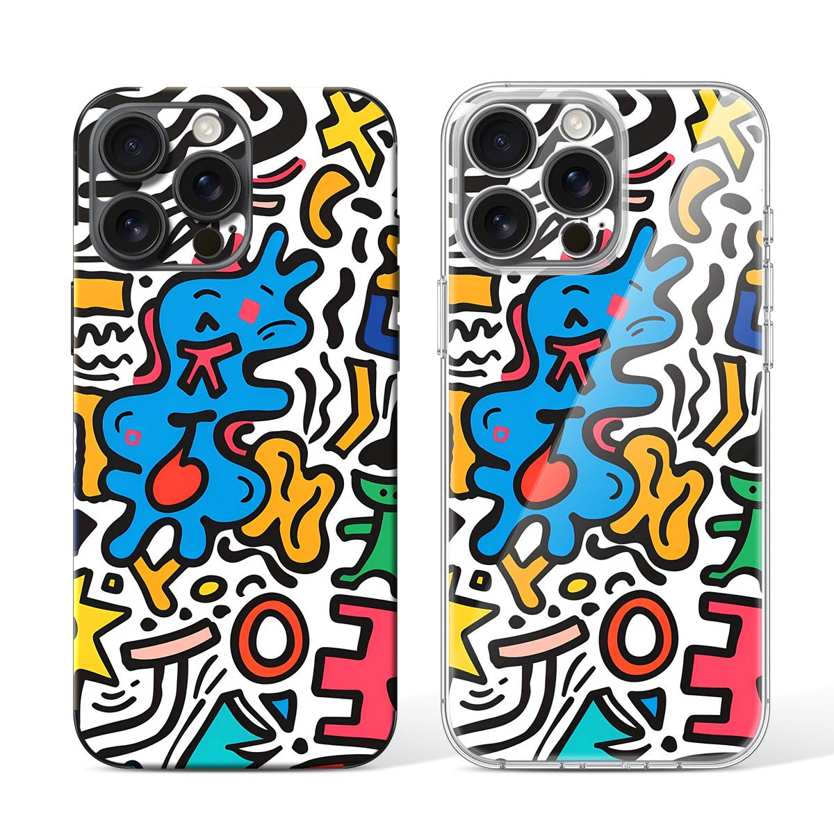 
Phone Skin for iPhone 15 Pro Max Black Titanium — Design 17
