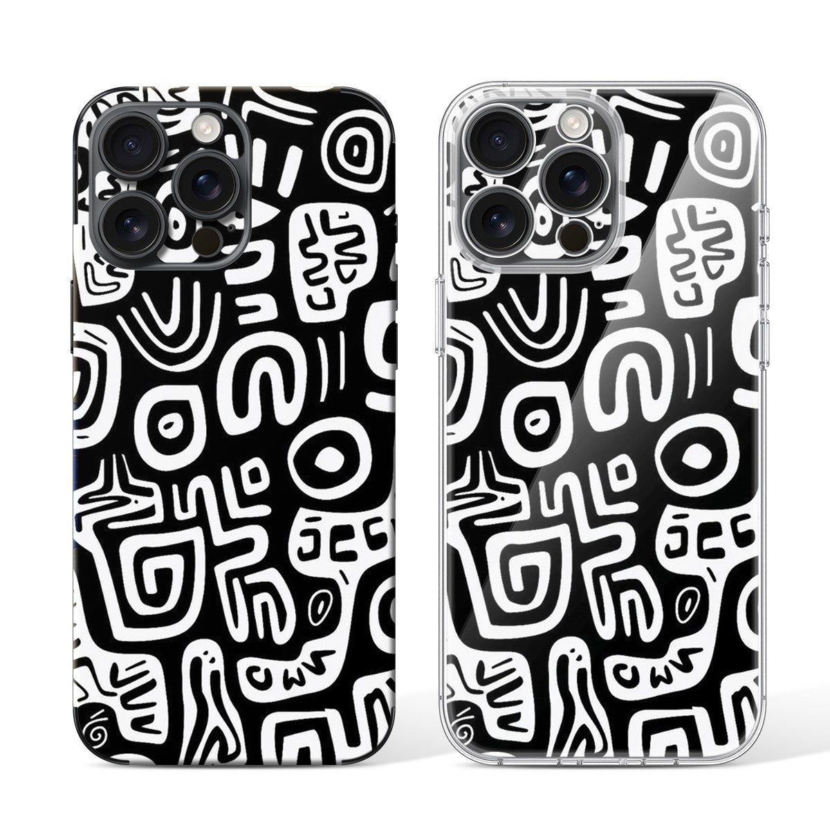 
Phone Skin for iPhone 15 Pro Max Black Titanium — Design 20