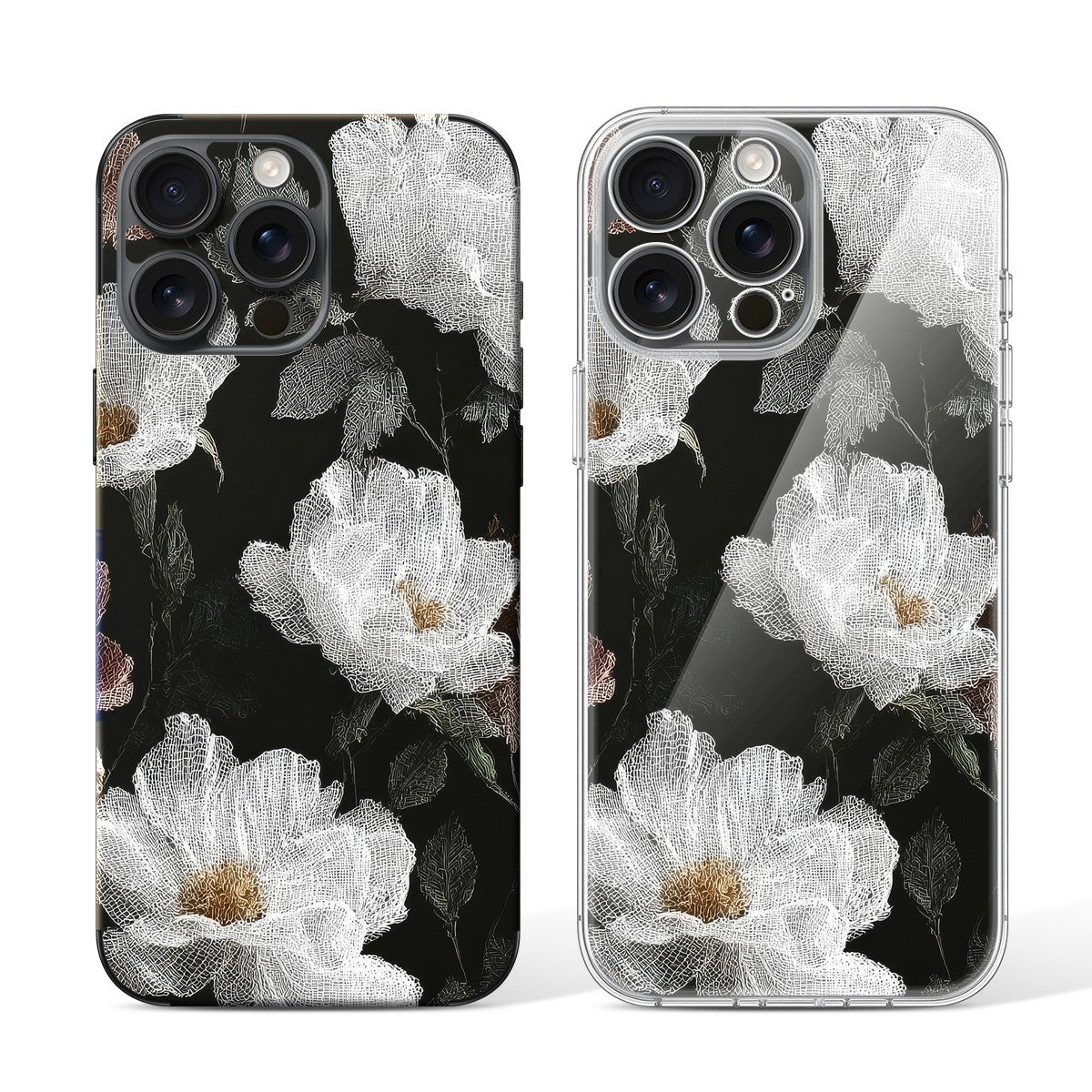 
Phone Skin for iPhone 15 Pro Max Black Titanium — Design 26